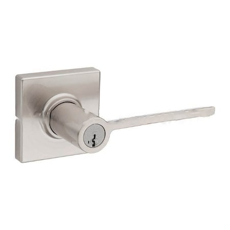 Kwikset Ladera Keyed Entry Lever 405LRL-SQT-15-SMT-6AL-RCS